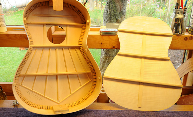 Konzertgitarrenbau Werkstatt